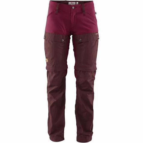 Fjallraven Women Keb Hiking Pants Red PH364556 Philippines